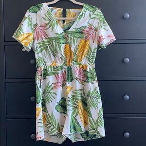 Reoria Island Life Romper with Pockets!!